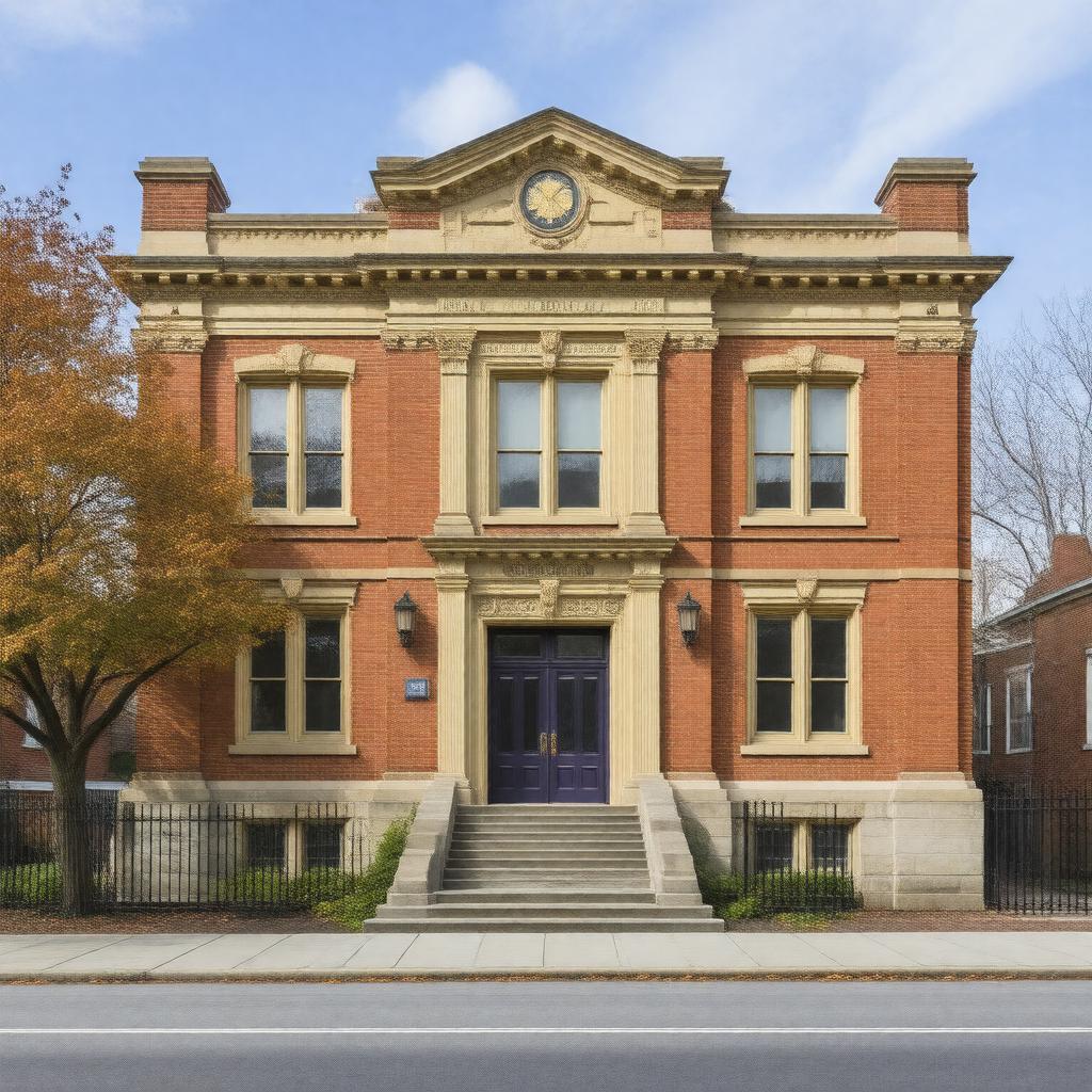 Click to view larger image AI-created image of Boston Latin Academy