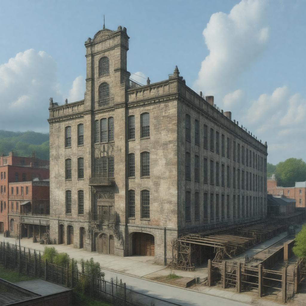 Click to view larger image AI-created image of Boston Manufacturing Company