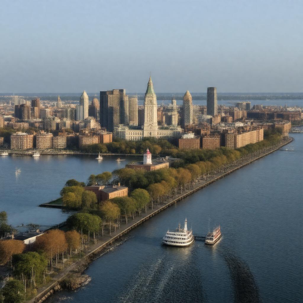AI-created image of Boston, Massachusetts