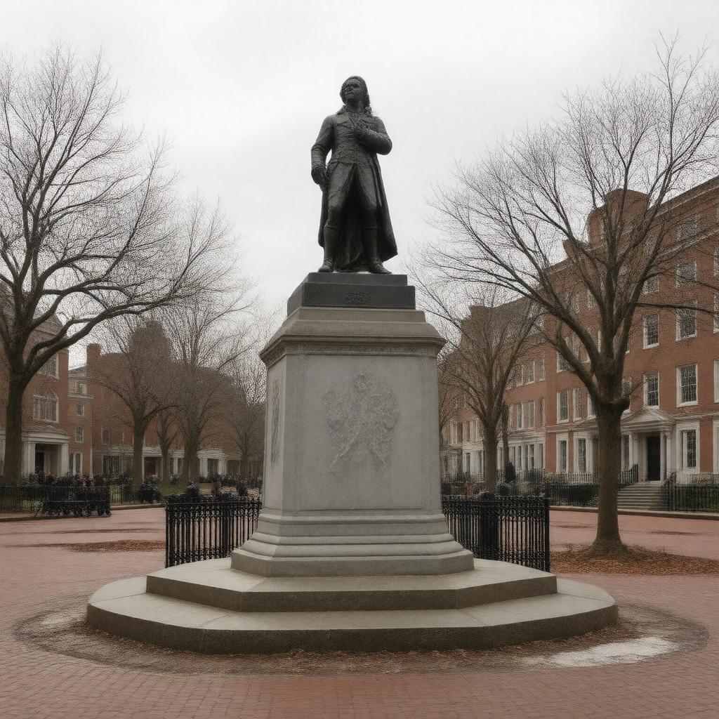 AI-created image of Boston Massacre Day