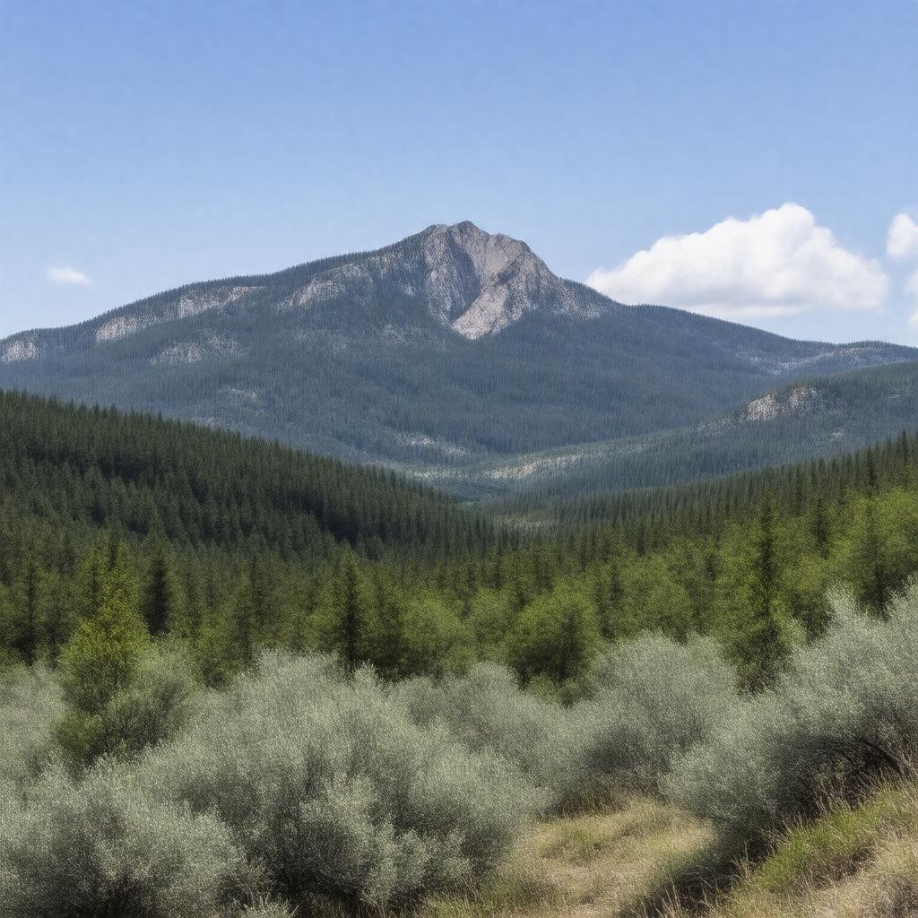 AI-created image of Boston Mountains