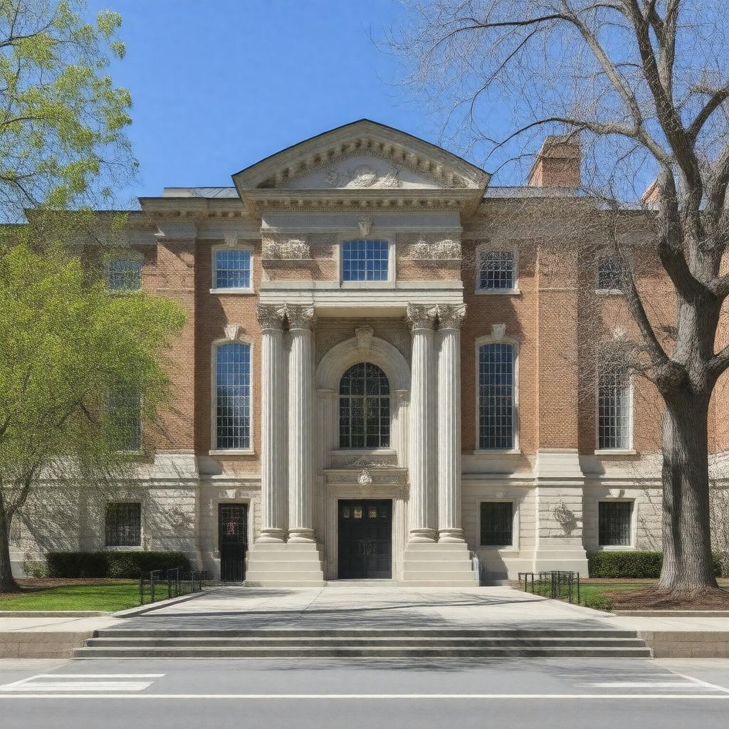 Click to view larger image AI-created image of Boston Museum School of Fine Arts