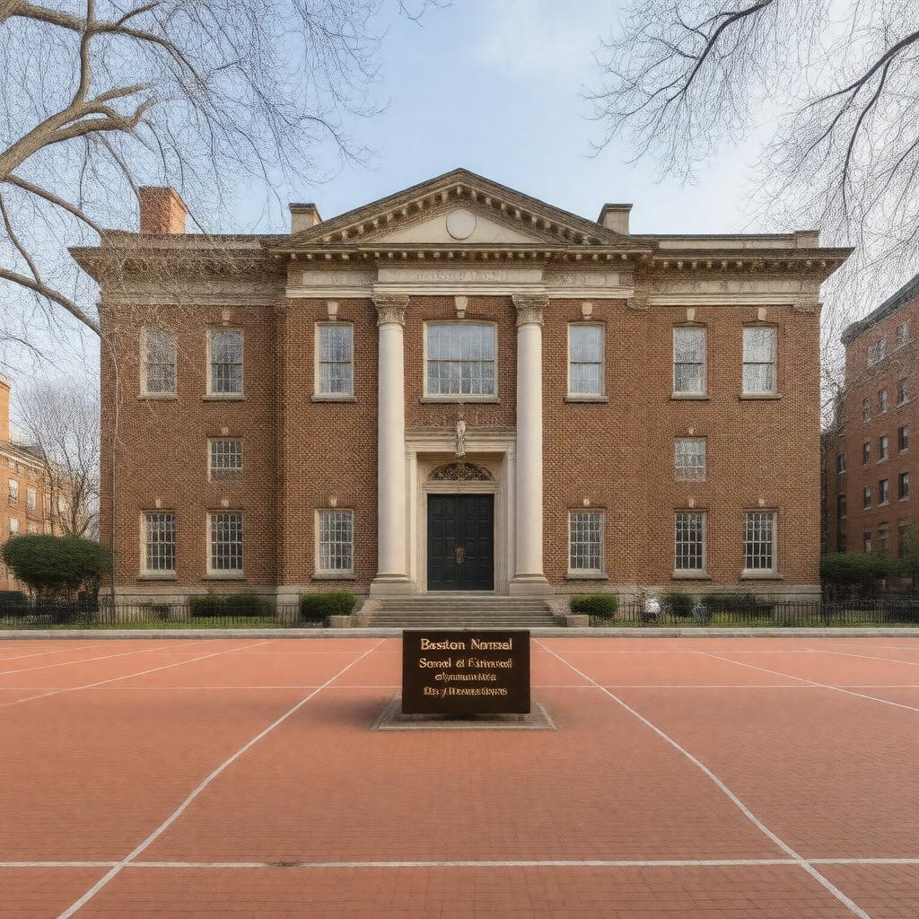 AI-created image of Boston Normal School of Gymnastics