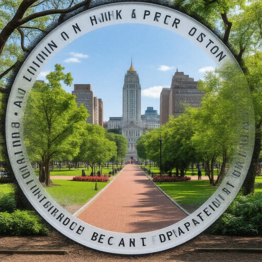 Click to view larger image AI-created image of Boston Parks and Recreation Department