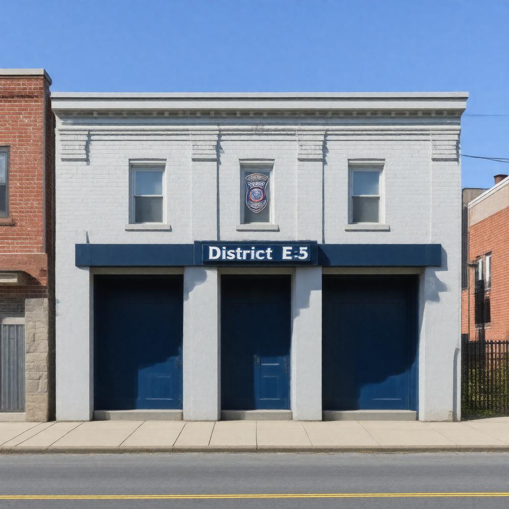 AI-created image of Boston Police District E-5