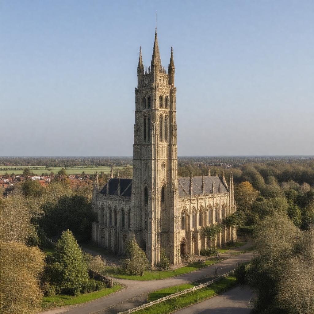 AI-created image of Boston Stump