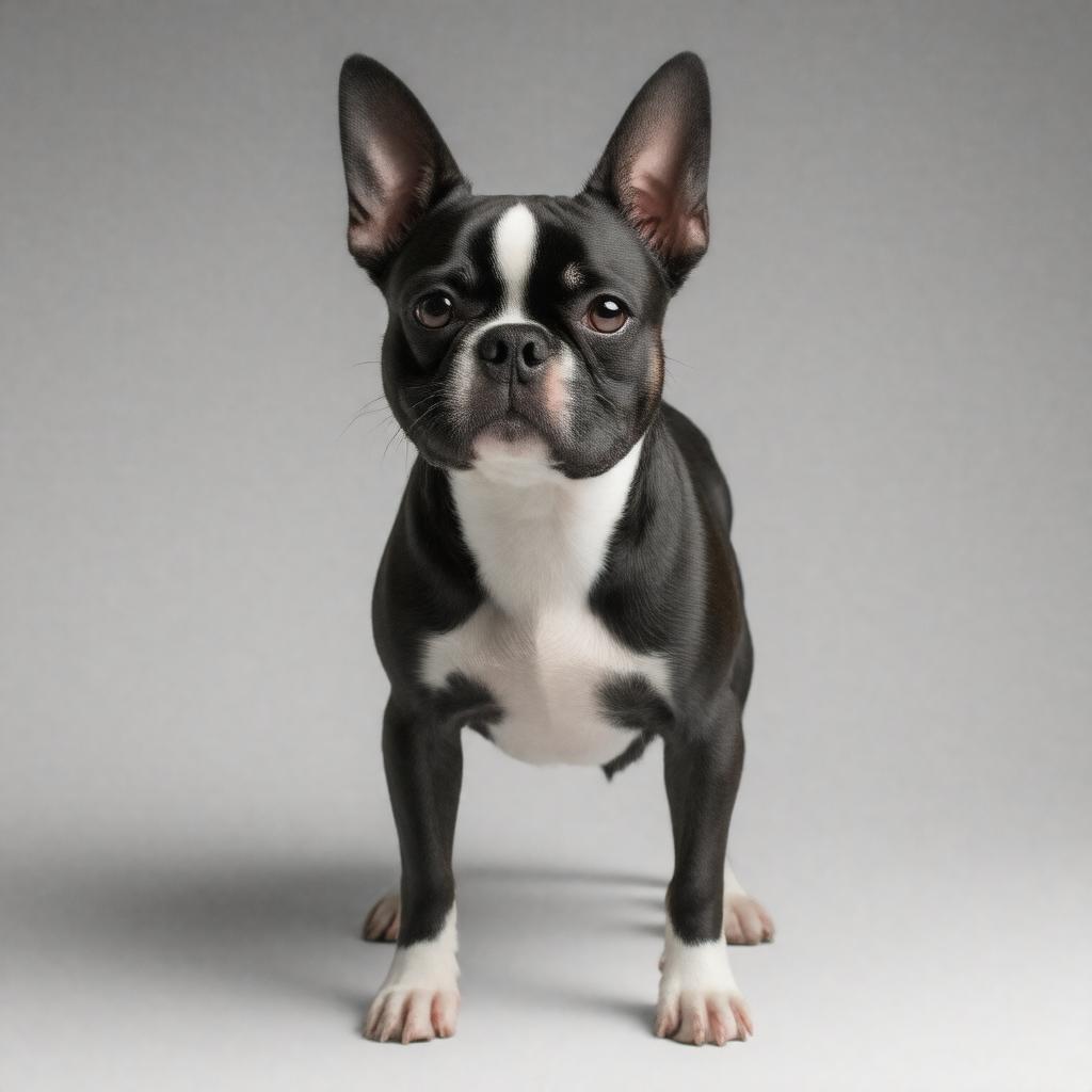 AI-created image of Boston Terrier