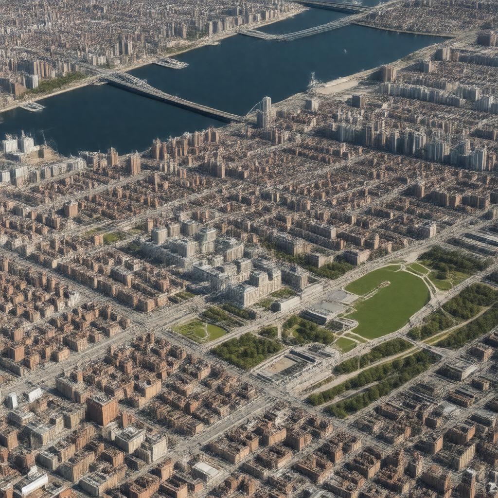 AI-created image of Boston University Charles River Campus