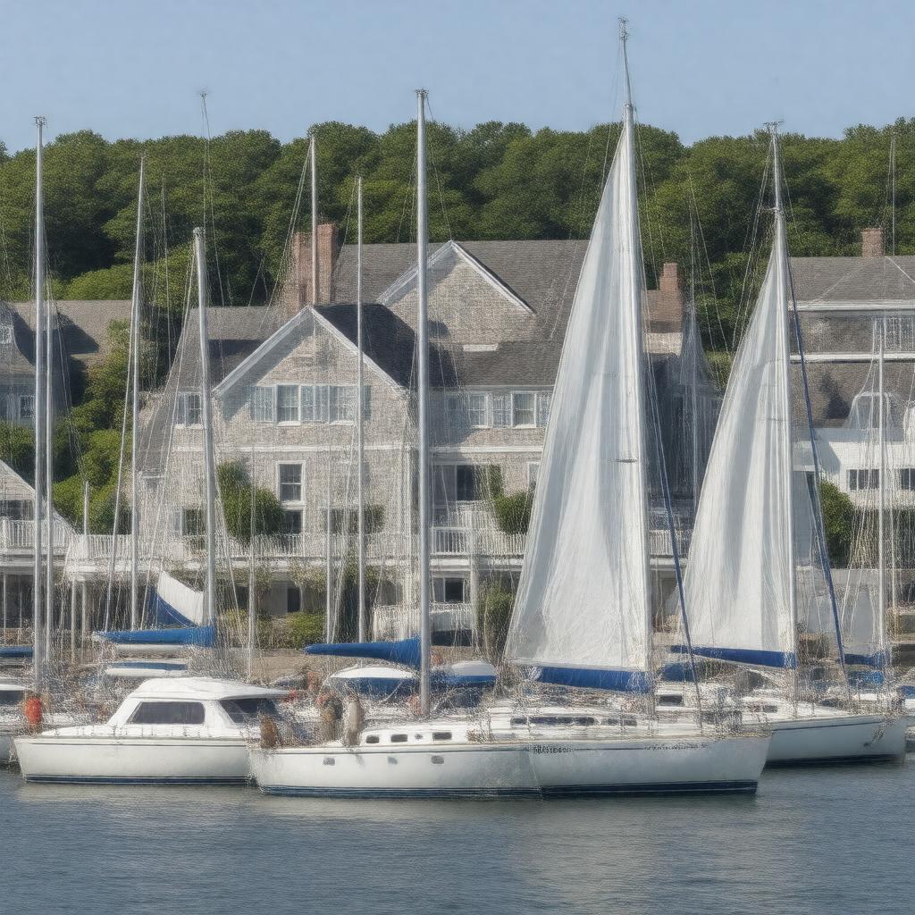 AI-created image of Boston Yacht Club