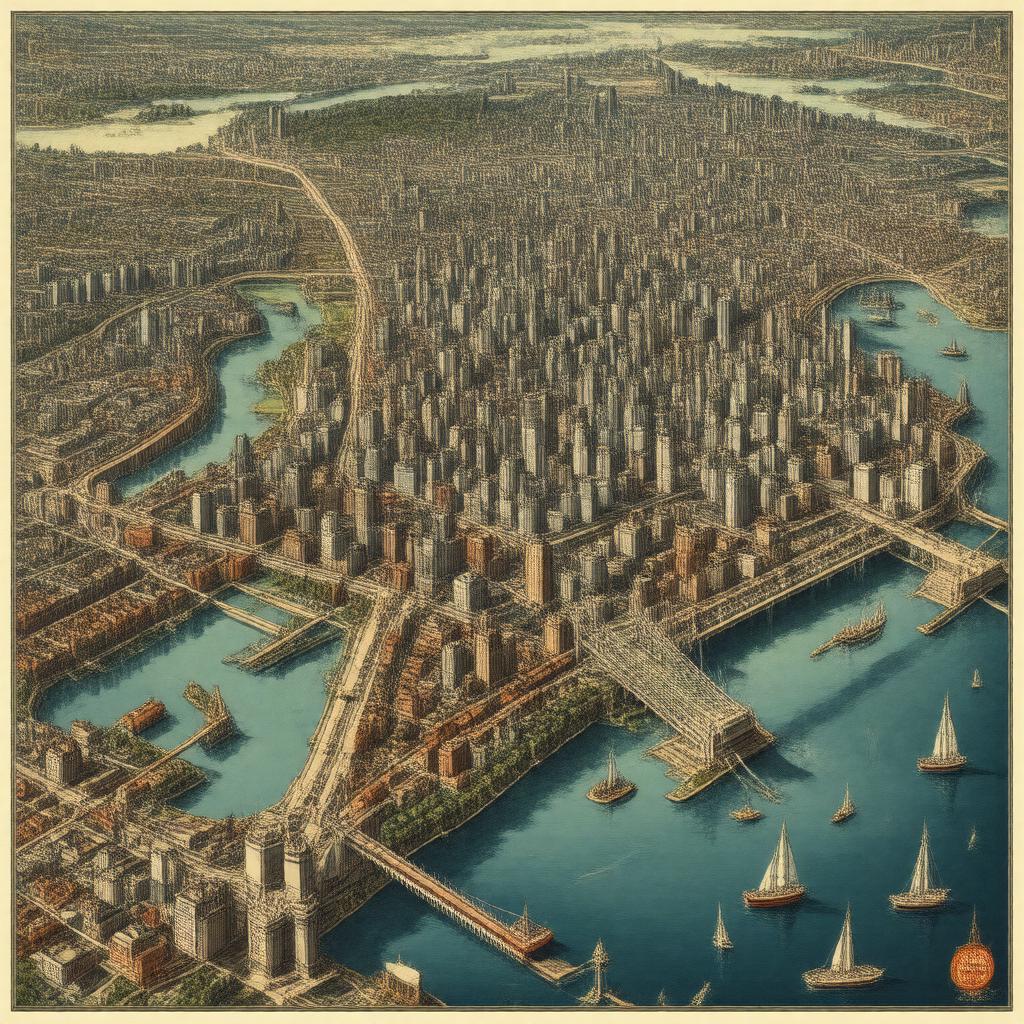 AI-created image of Boston media market