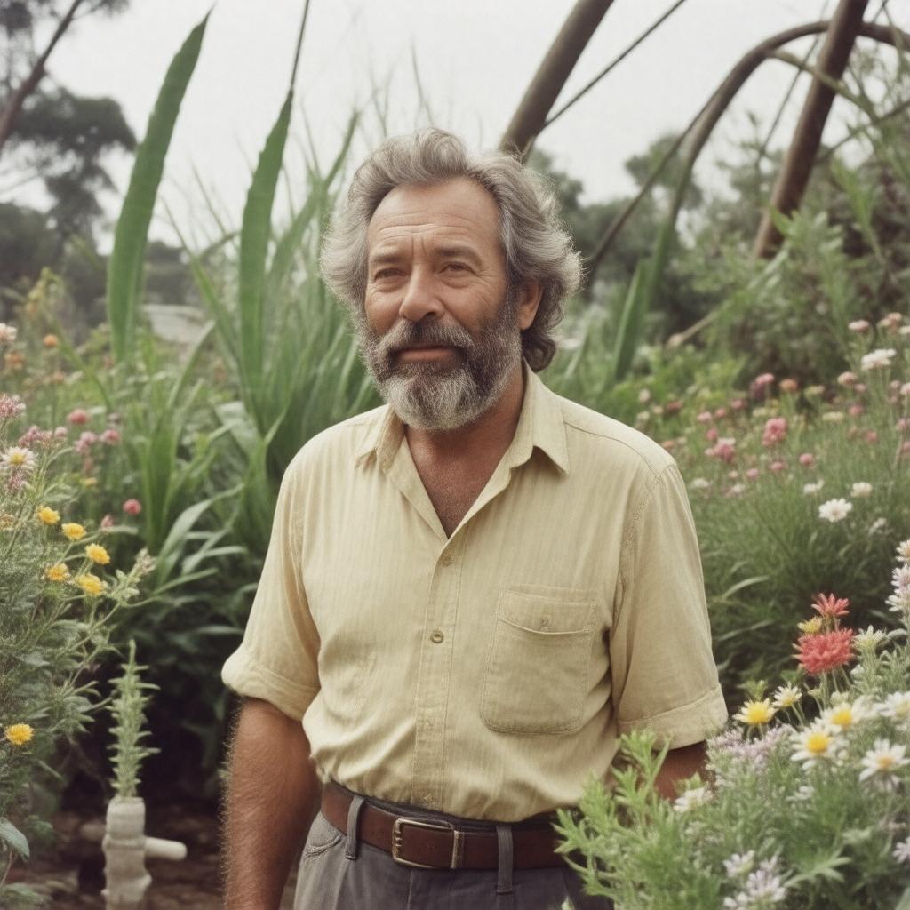 Click to view larger image AI-created image of Botanic Man