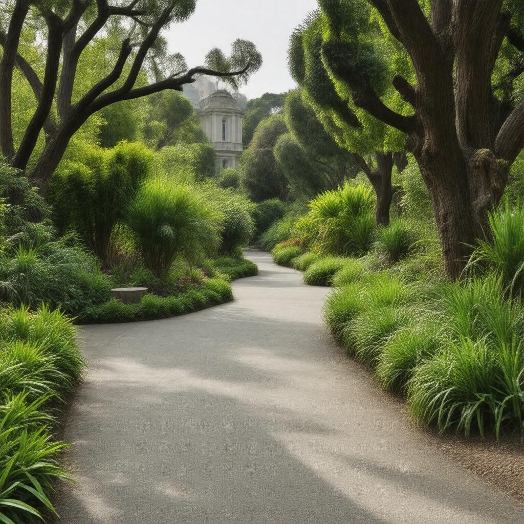 AI-created image of Botanical Garden at Berkeley