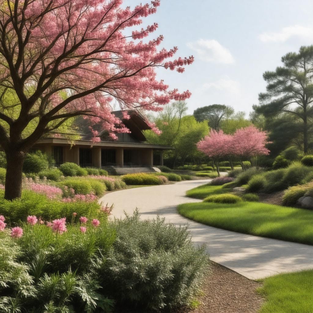 AI-created image of Botanical Gardens