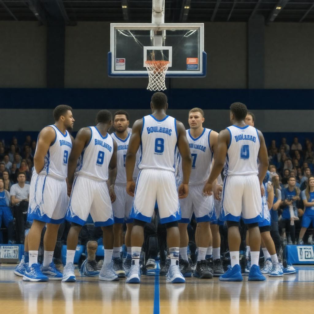 AI-created image of Boulazac Basket Dordogne