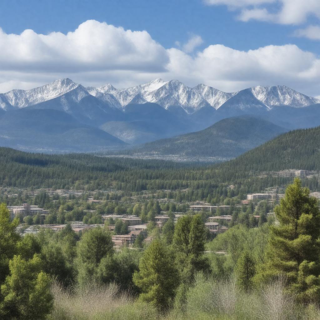 AI-created image of Boulder County