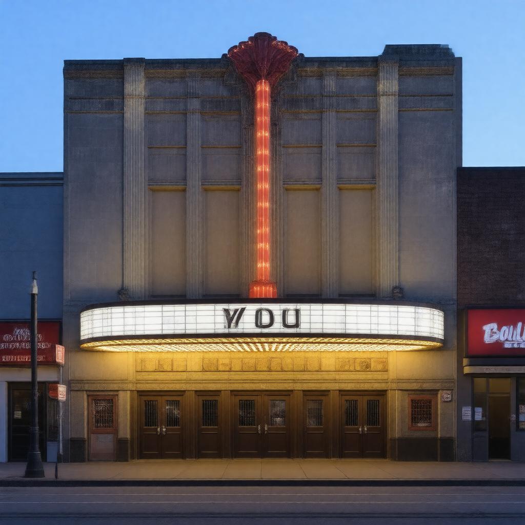 Click to view larger image AI-created image of Boulder Theater