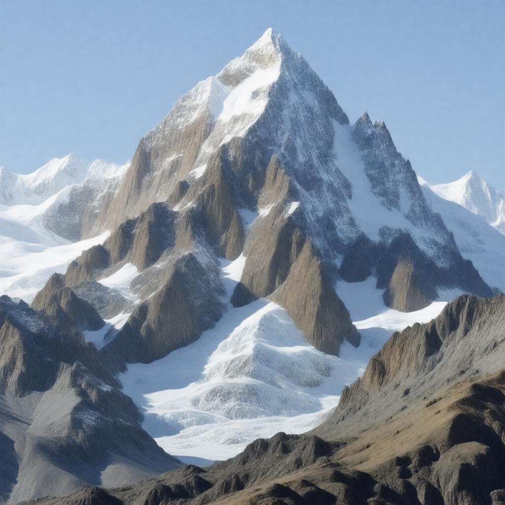 AI-created image of Boundary Peak 186