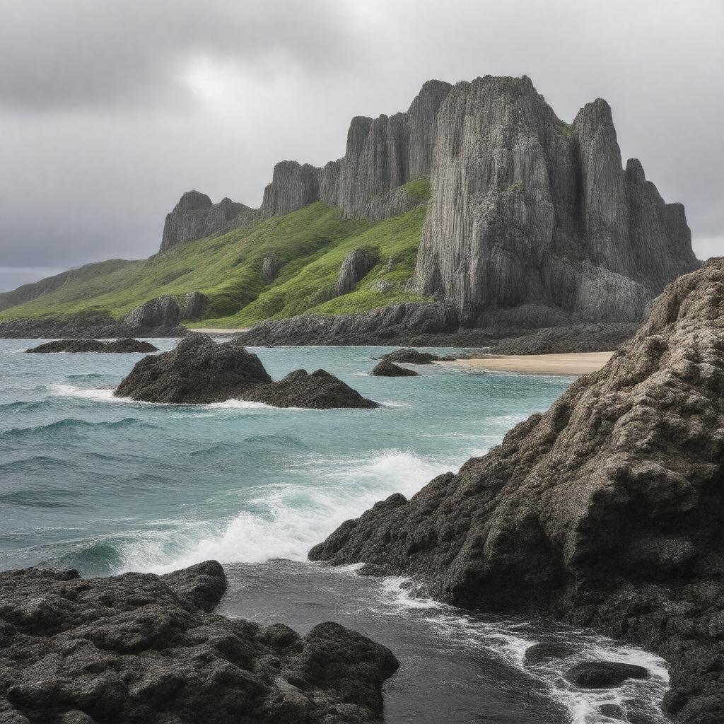 AI-created image of Bounty Islands