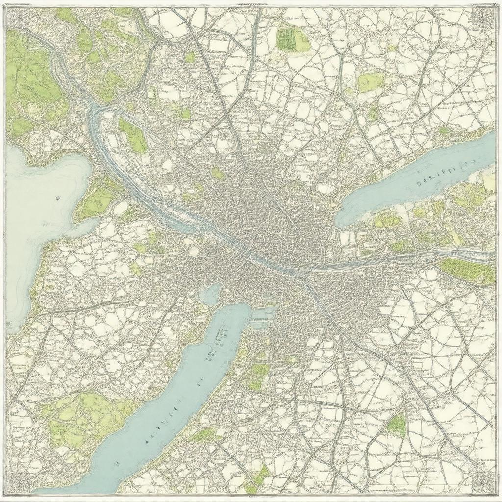 Click to view larger image AI-created image of Bournemouth, Christchurch and Poole