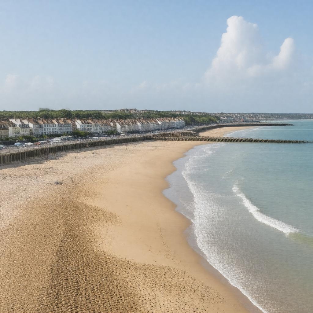 AI-created image of Bournemouth, England