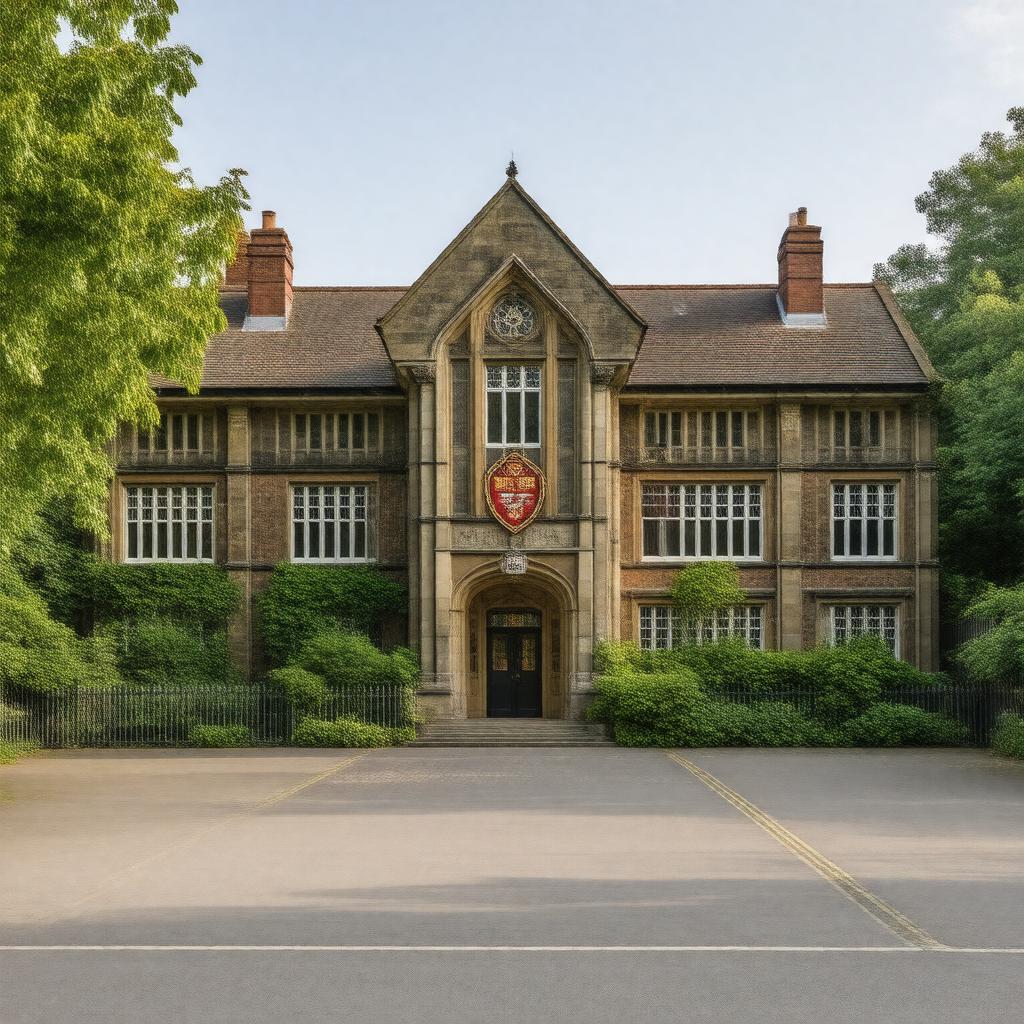 AI-created image of Bournemouth School