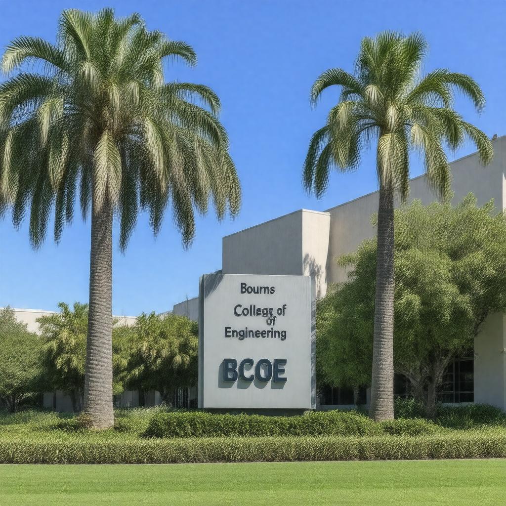 Click to view larger image AI-created image of Bourns College of Engineering