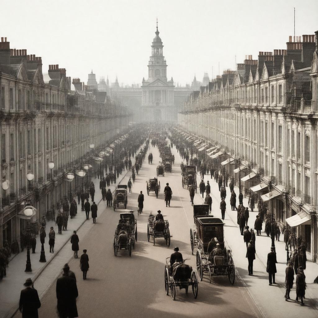 AI-created image of Bow Street