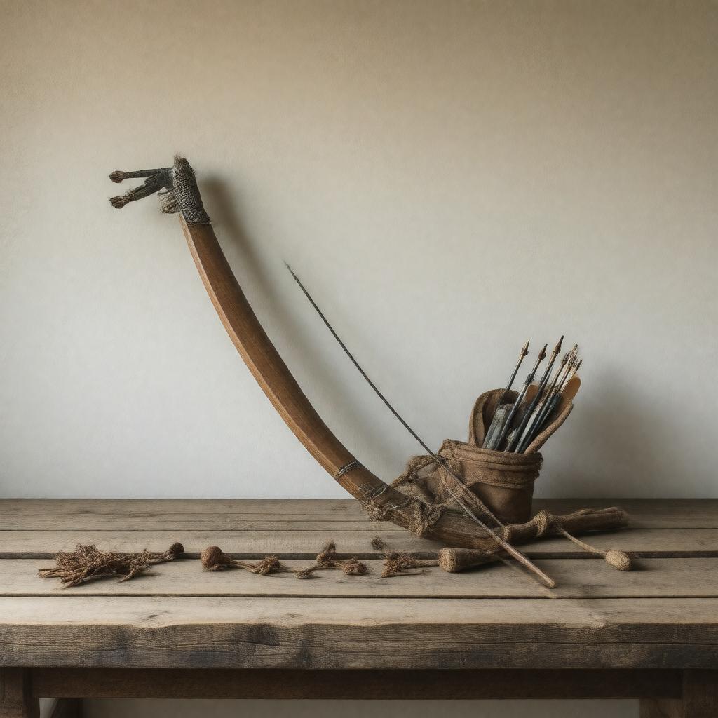AI-created image of Bow (weapon)