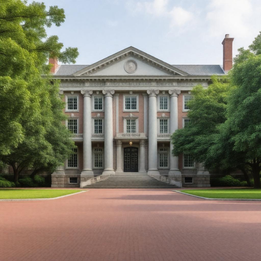 AI-created image of Bowdoin College Museum of Art