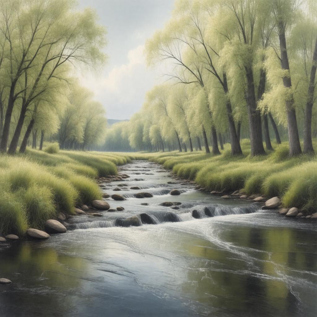 AI-created image of Boxelder Creek