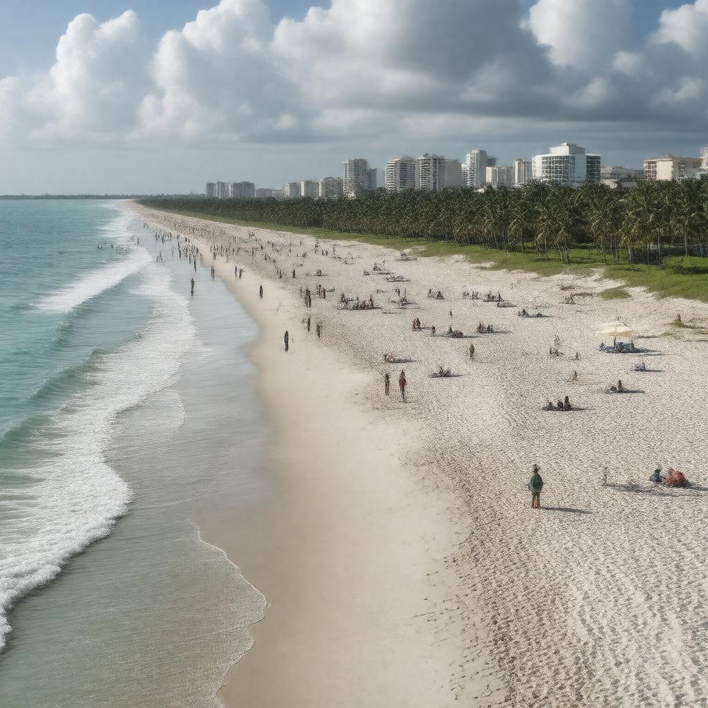 AI-created image of Boynton Beach, Florida, USA