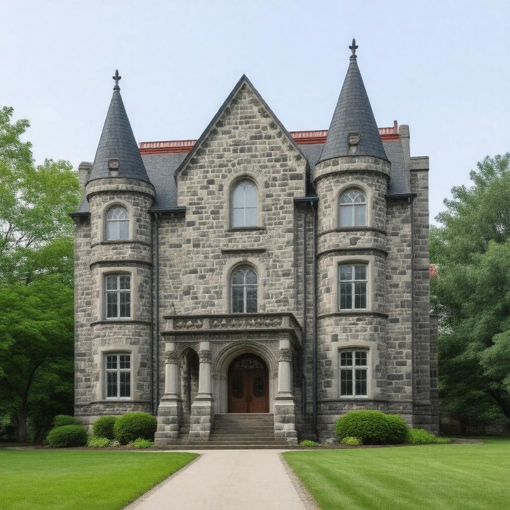 AI-created image of Boynton Hall