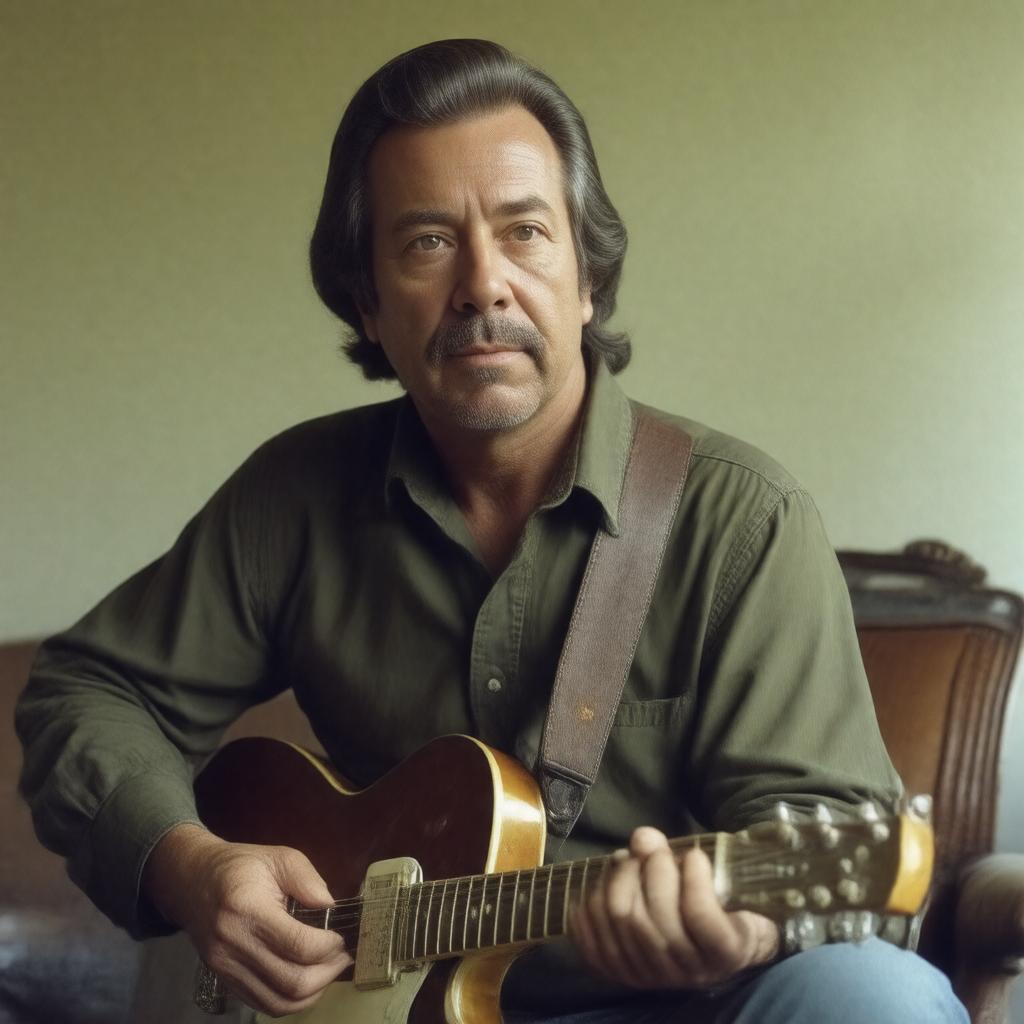 AI-created image of Boz Scaggs