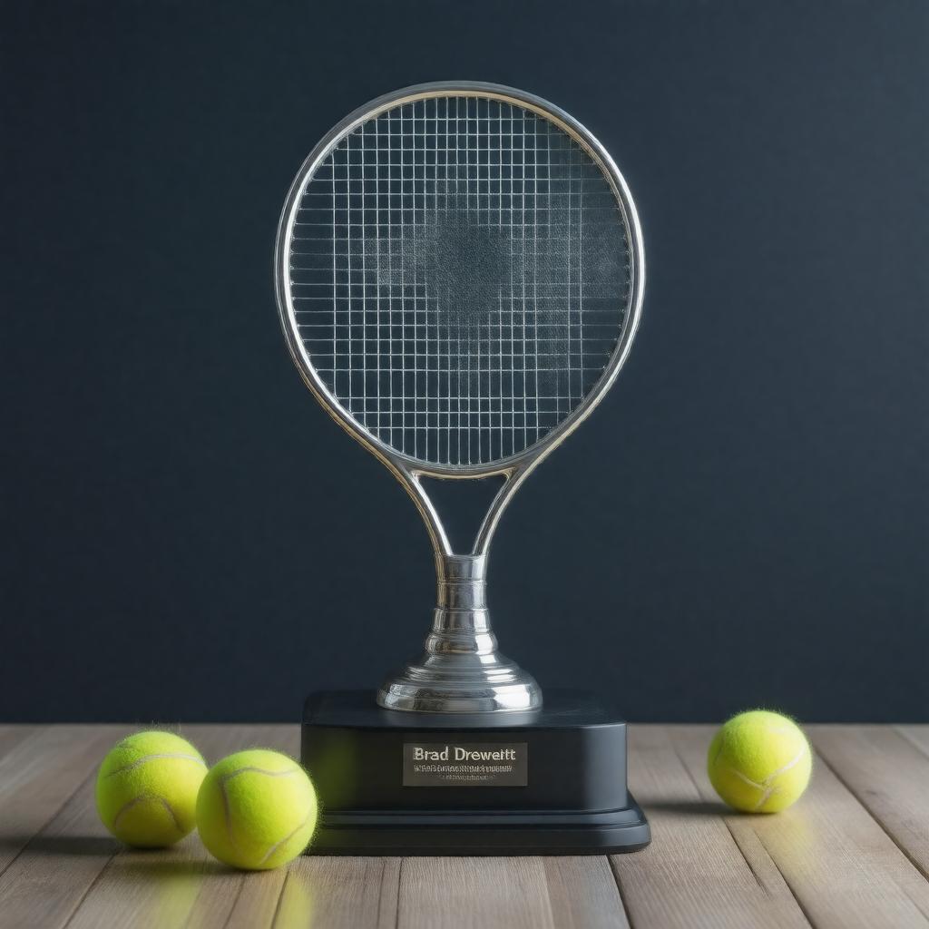 AI-created image of Brad Drewett Trophy