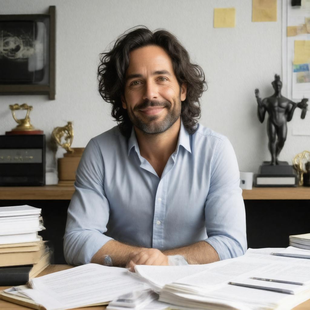 AI-created image of Brad Falchuk