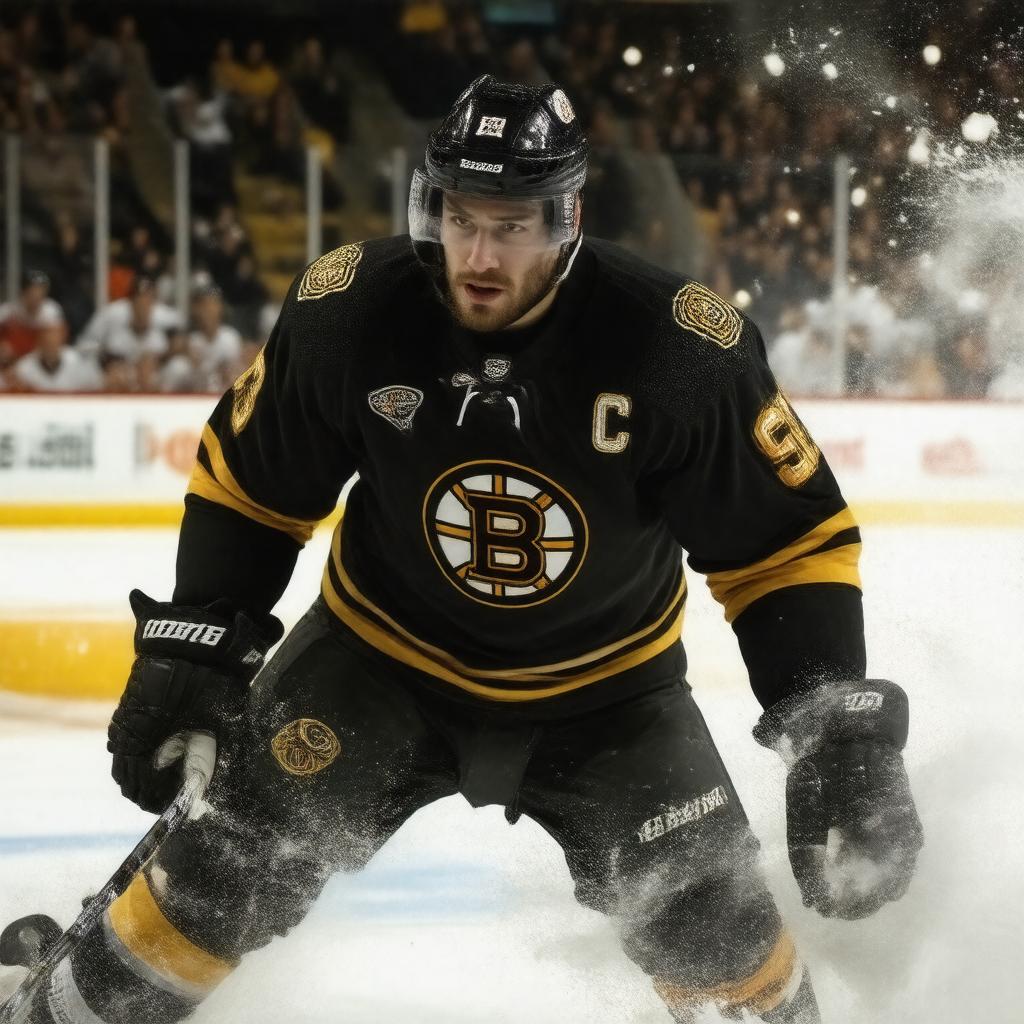 AI-created image of Brad Marchand