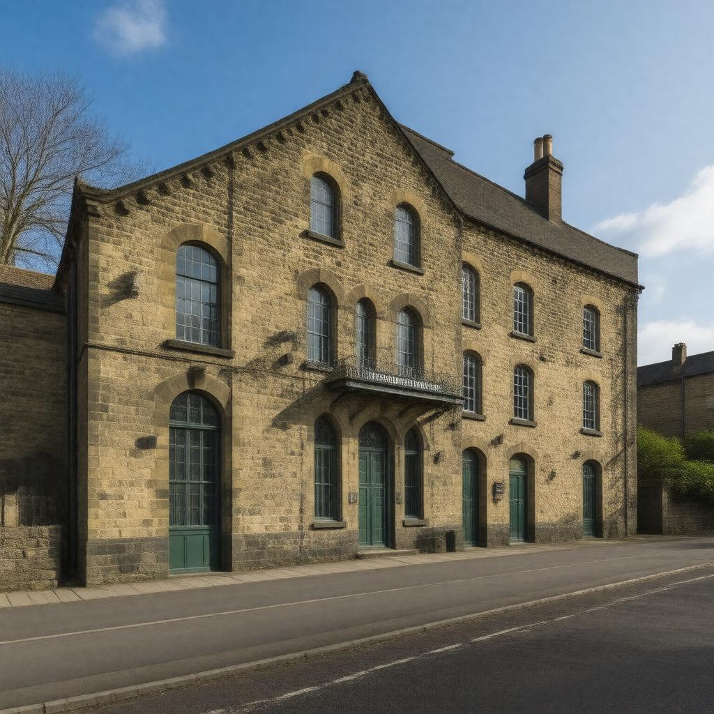 AI-created image of Bradford Industrial Museum