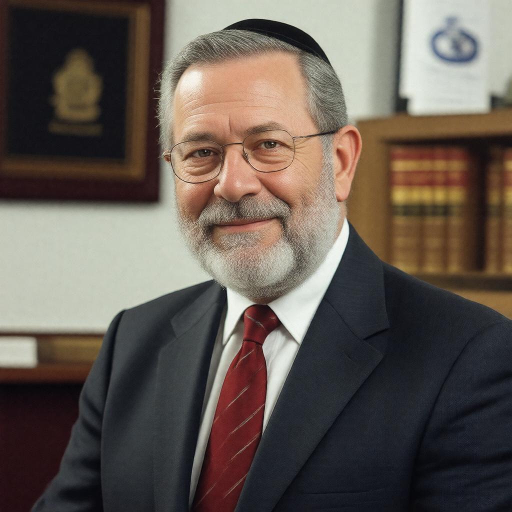 AI-created image of Bradley Shavit Artson