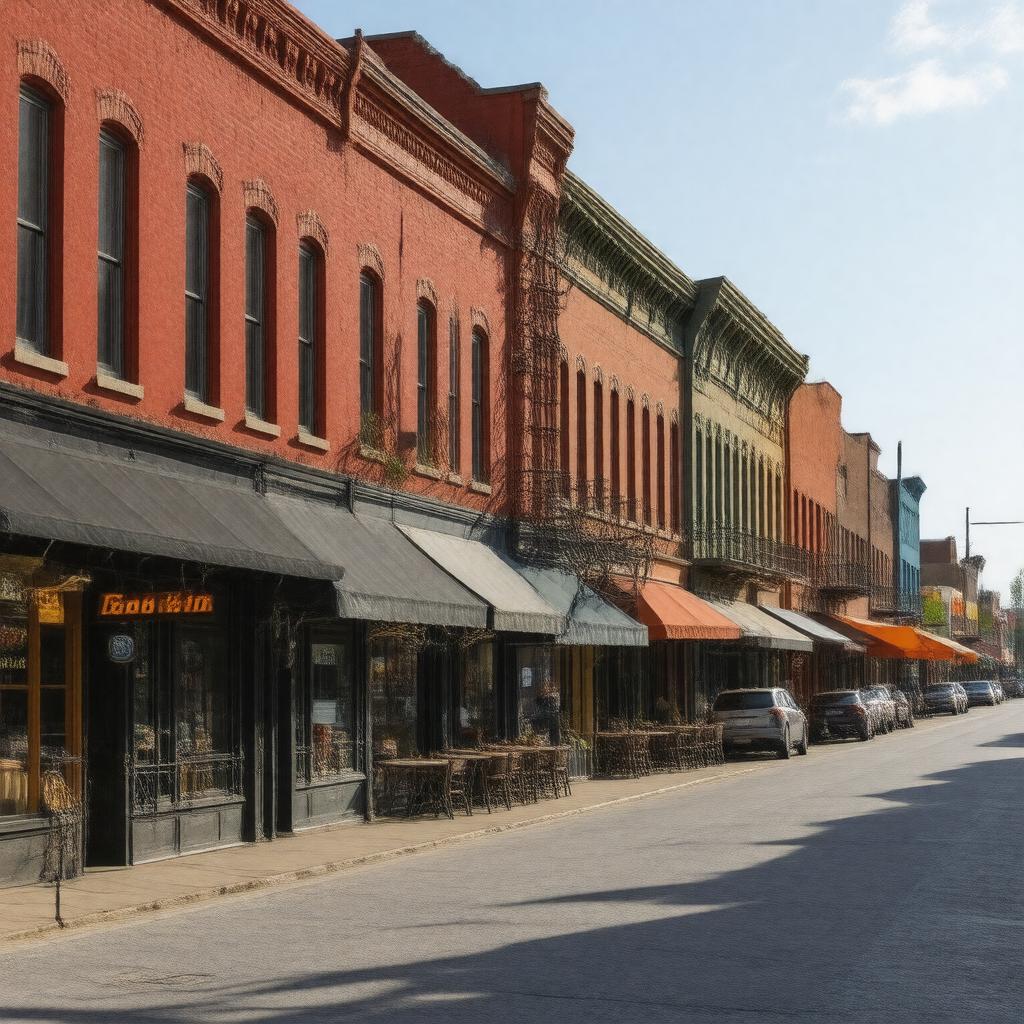 AI-created image of Brady Street