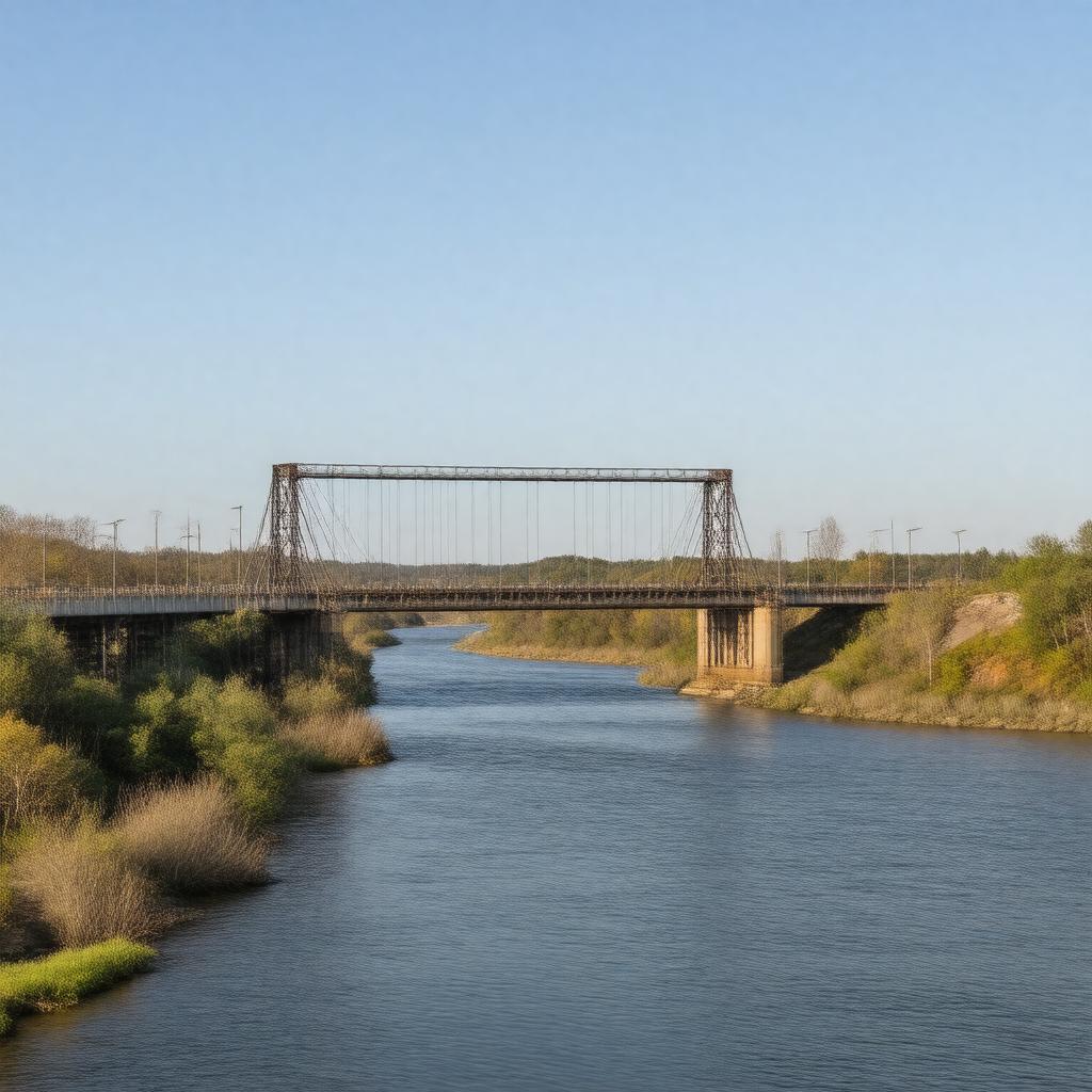 AI-created image of Braga Bridge