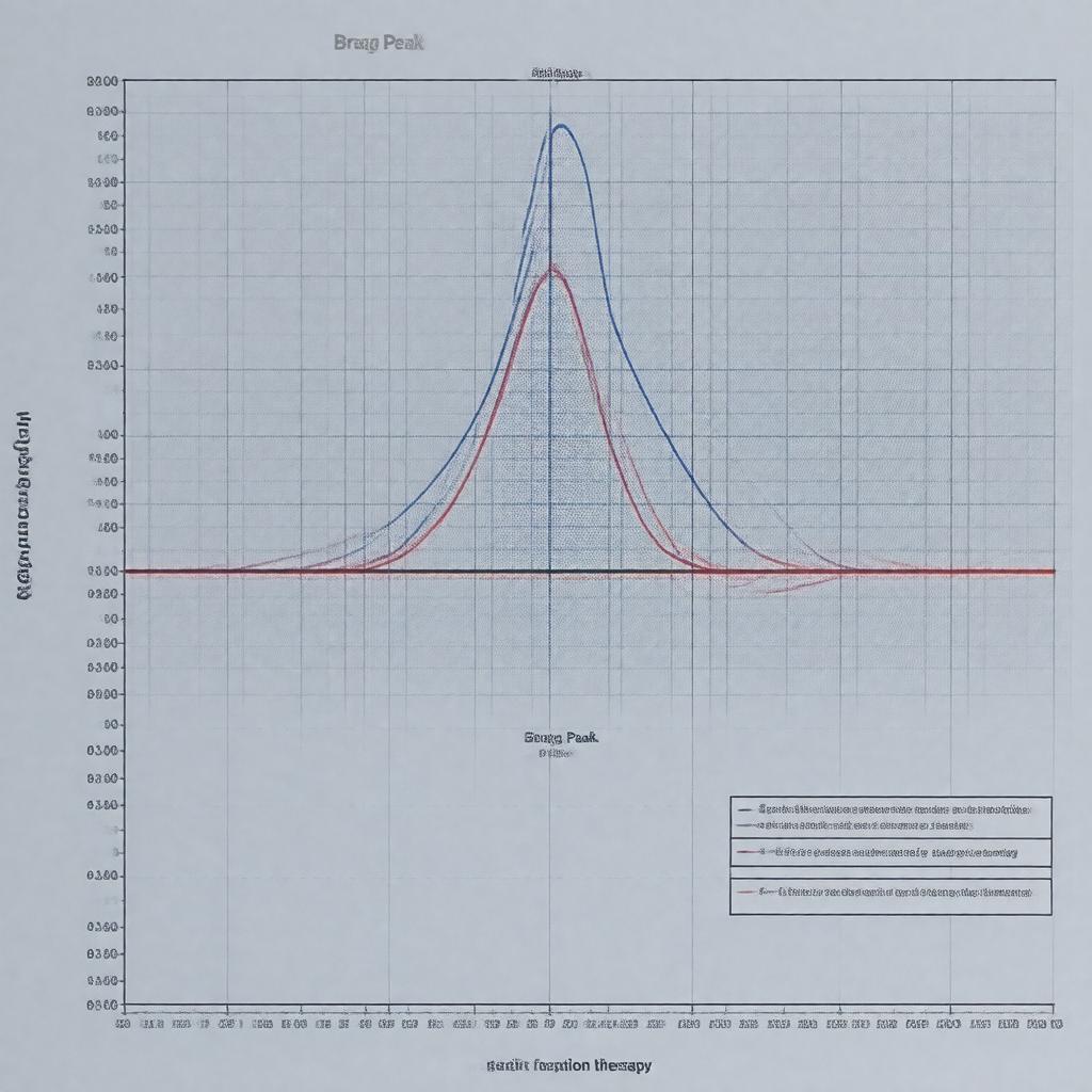 Click to view larger image AI-created image of Bragg peak