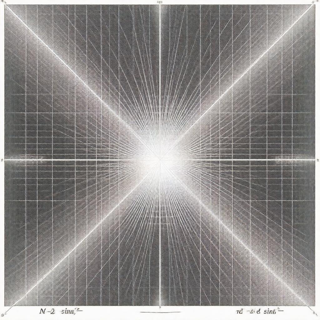 AI-created image of Bragg's law