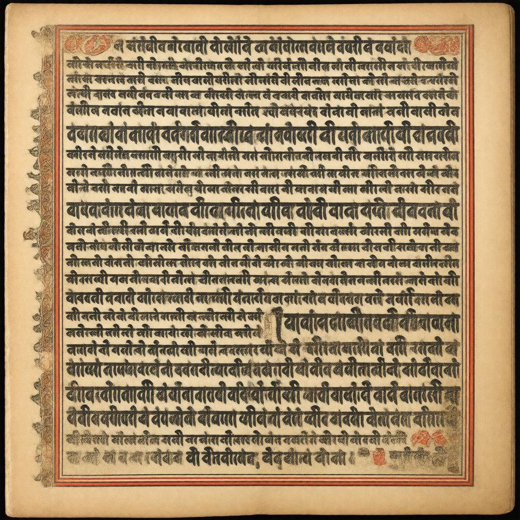 AI-created image of Brahma Sutras
