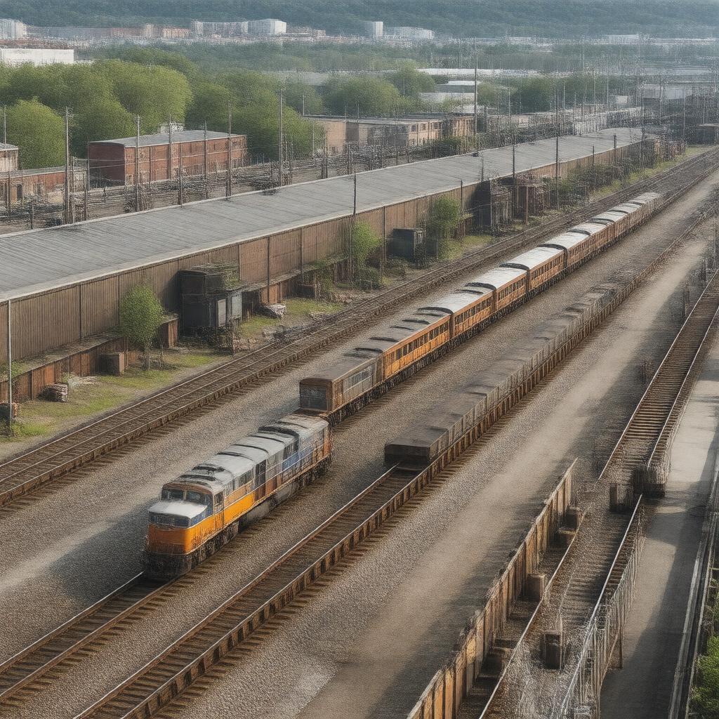 AI-created image of Braintree Yard