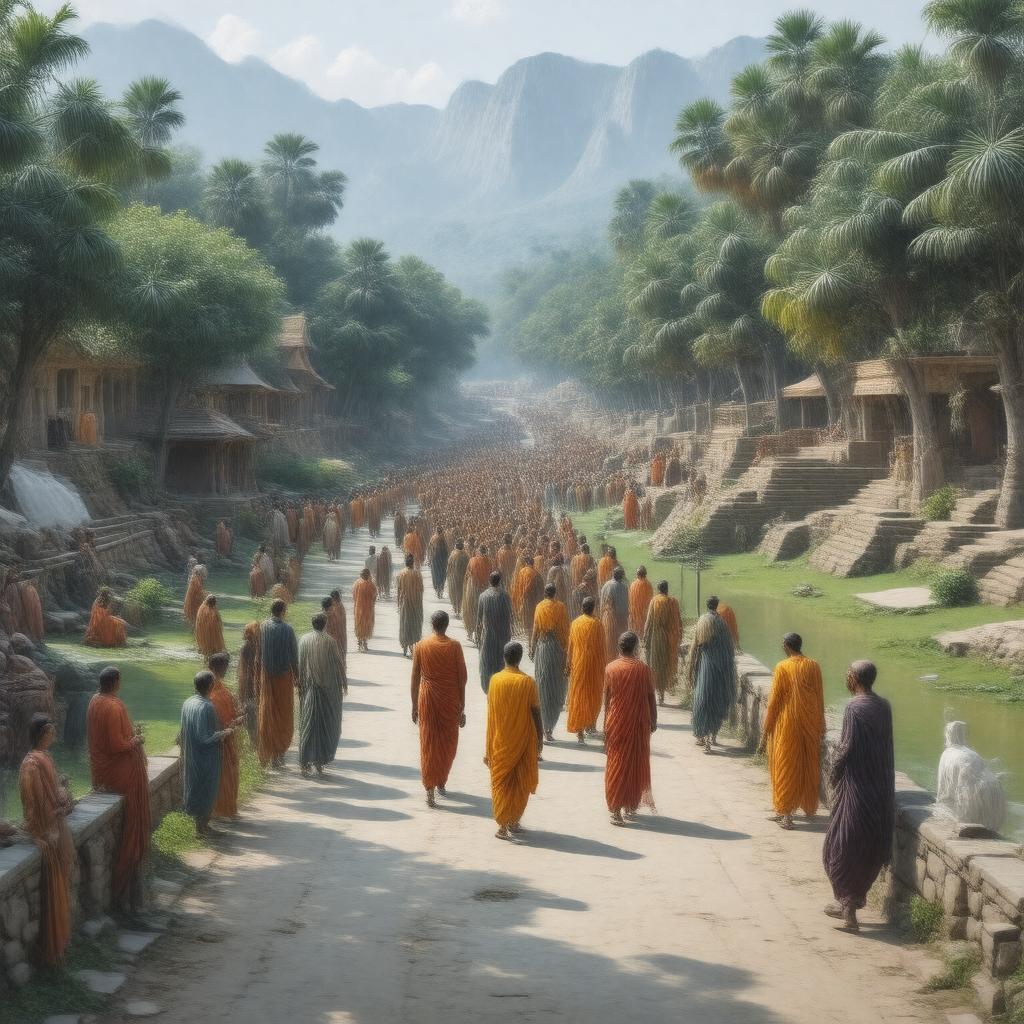 AI-created image of Braj Parikrama