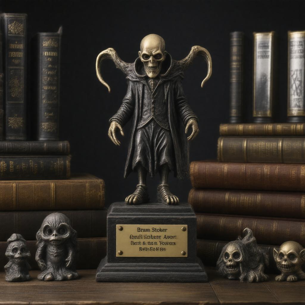 Click to view larger image AI-created image of Bram Stoker Award for Best Work for Young Readers