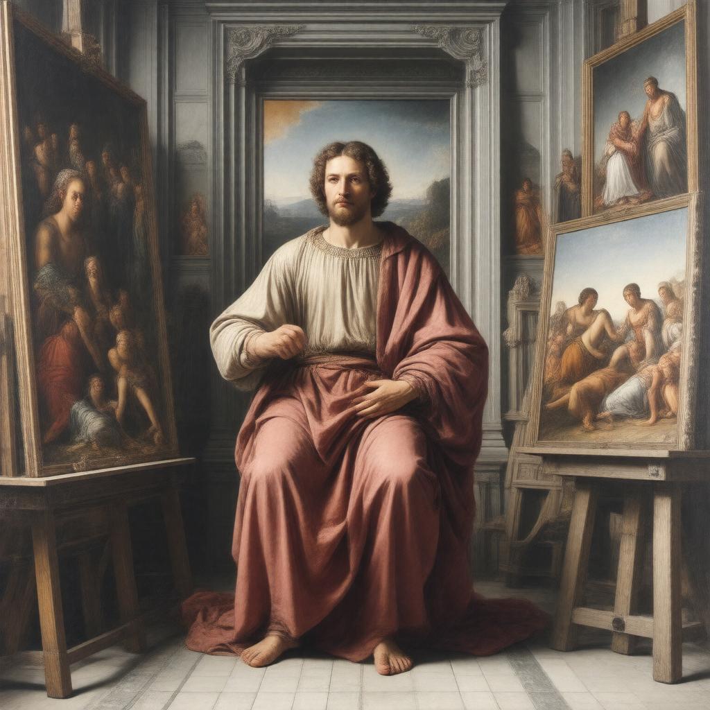 AI-created image of Bramantino