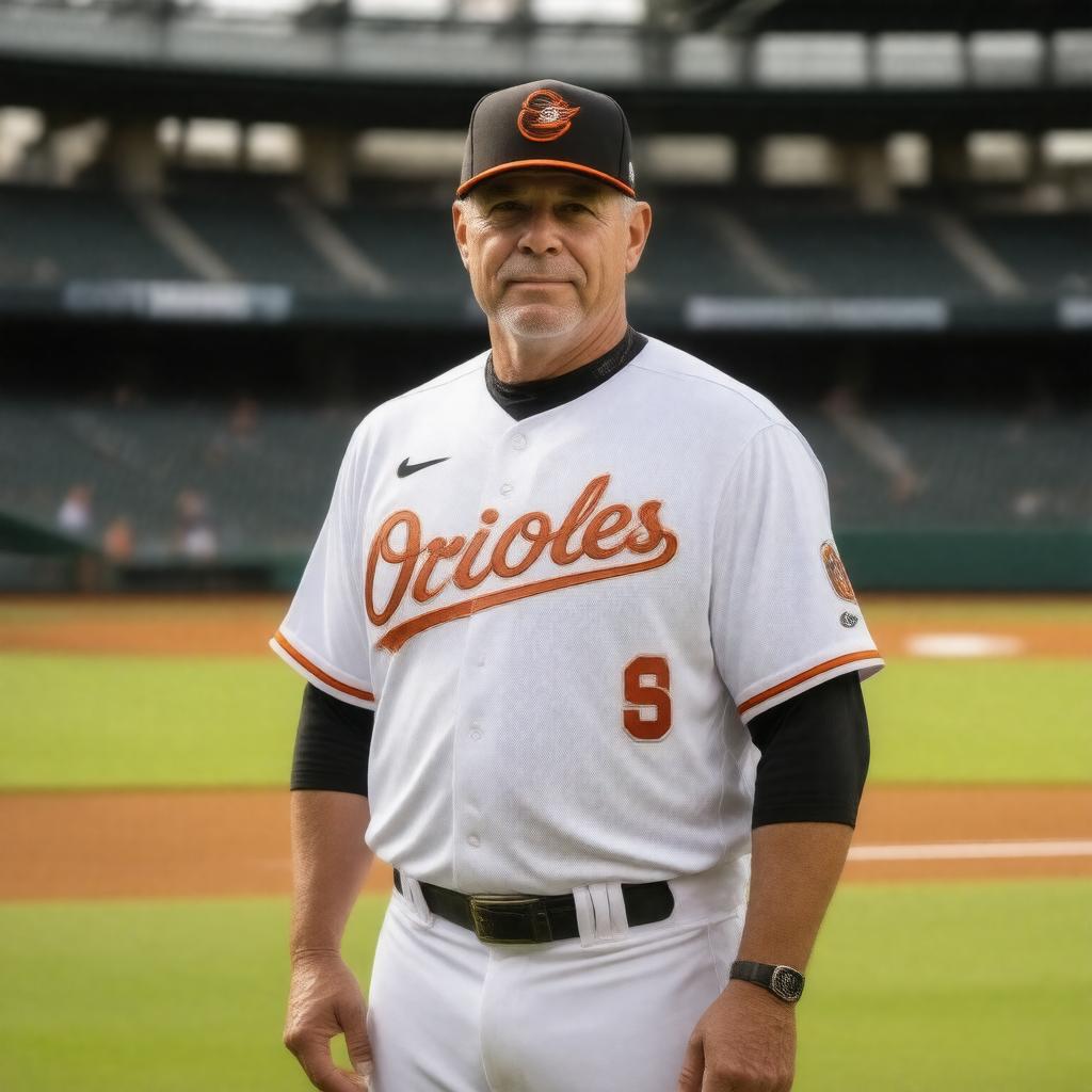 AI-created image of Brandon Hyde