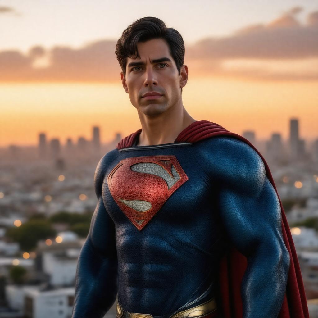 AI-created image of Brandon Routh