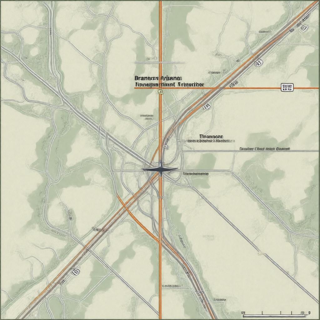 AI-created image of Branson Regional Airport Transportation Development District